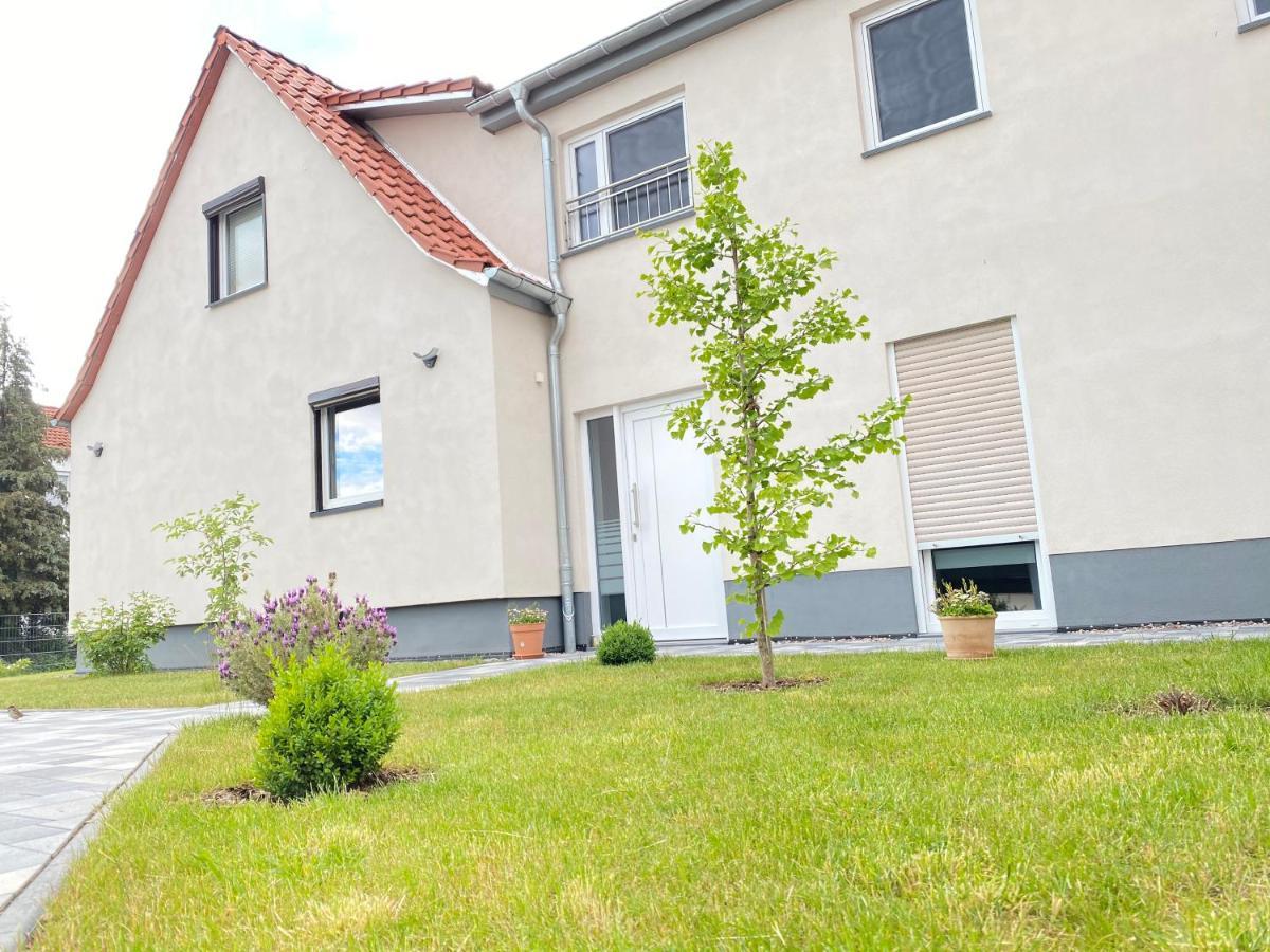 Ferienwohnung FeWo Sulzer Siedlung Erfurt Haus 6 Exterior foto